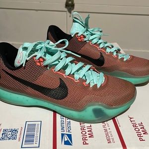 Nike Kobe X Hot Lava/Sunset Glow-Black